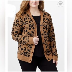 Cheetah cardigan